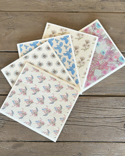 Swedish Dishcloths 10 Pack - 5 Mixed designs