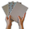 3 Wavy Notebooks - assorted bundle