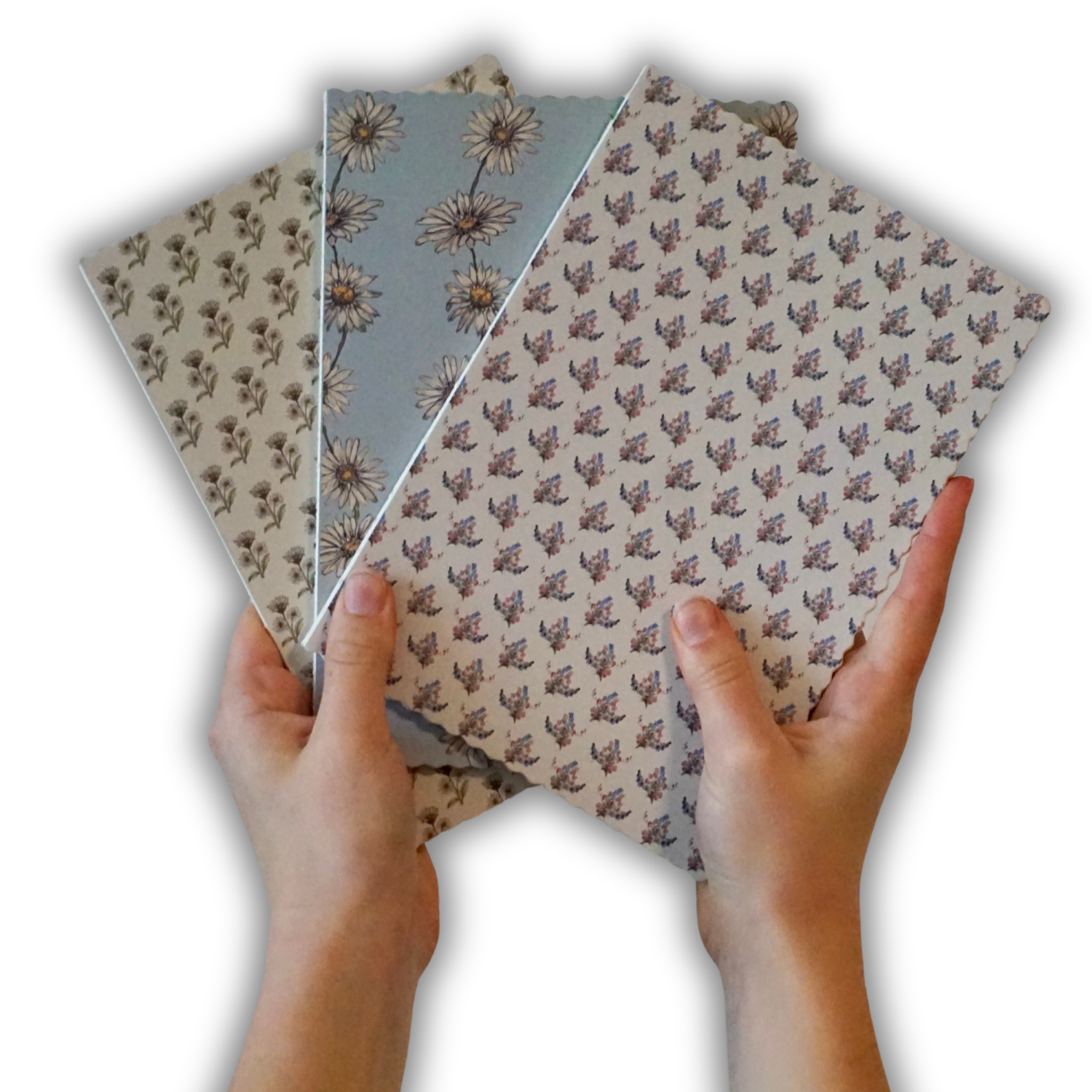 3 Wavy Notebooks - assorted bundle