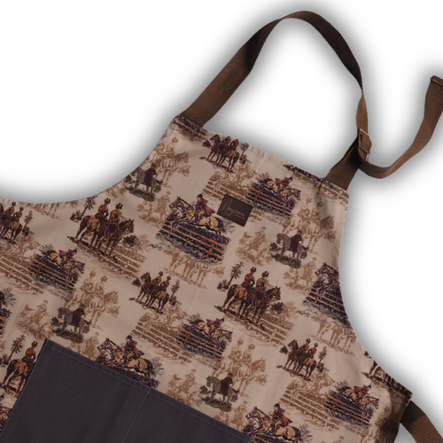 Cotton Apron - Astride at Dawn - Linen