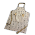 Cotton Apron - Daisy Chain - Green