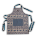 Cotton Apron - Rodeo Queen - Blue