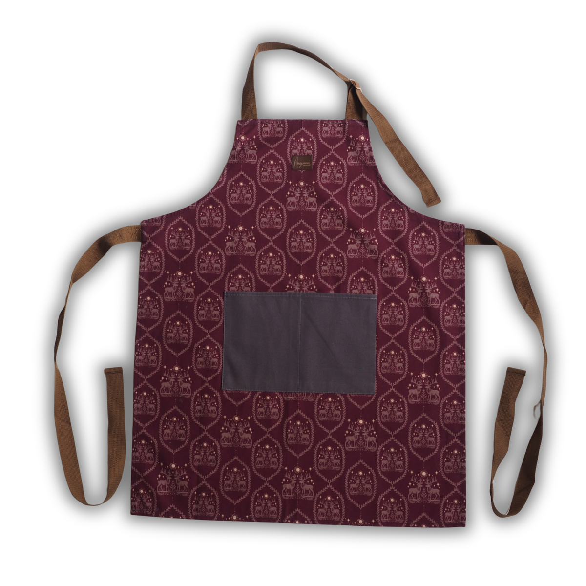 Cotton Apron - Winterfell - Plum