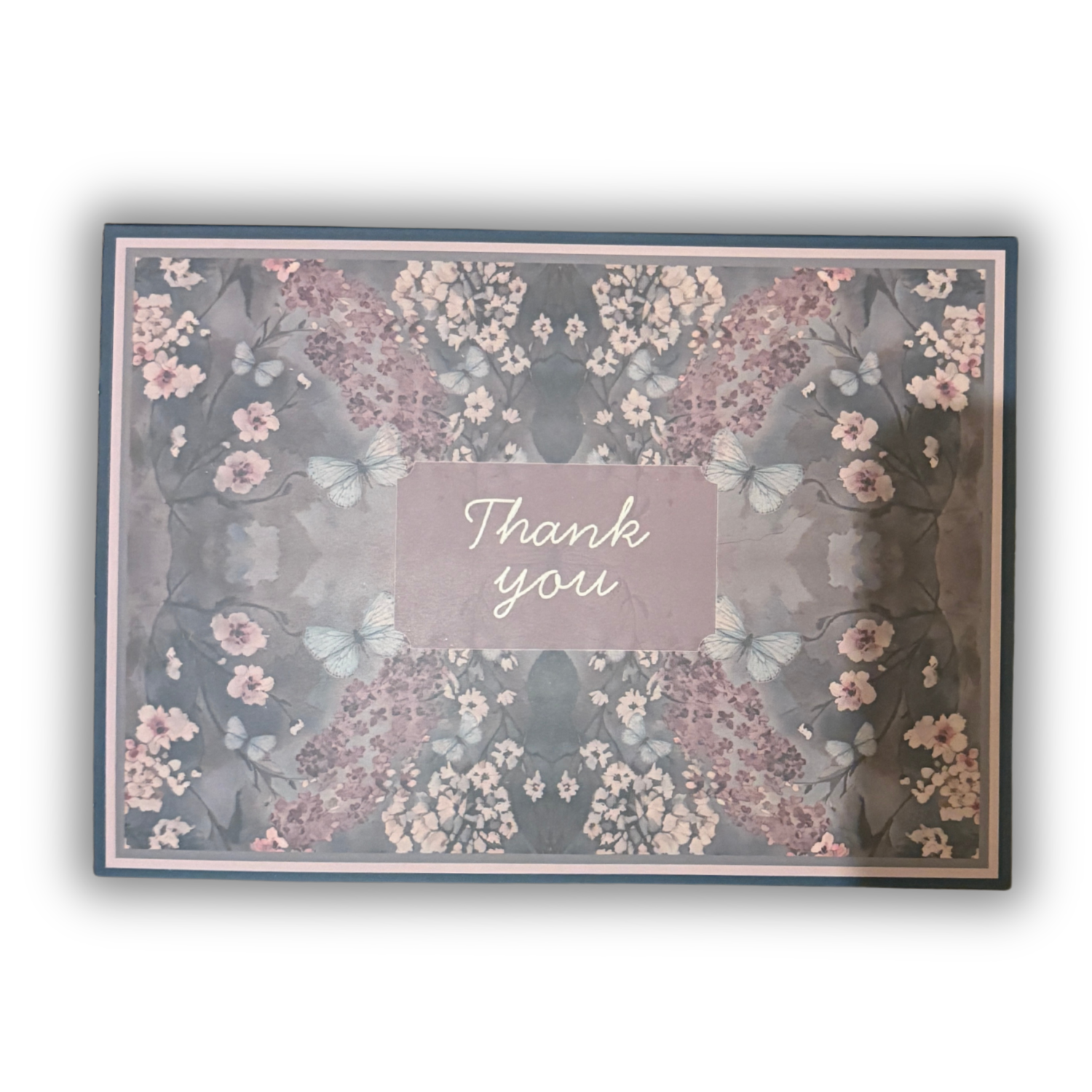 Thank you Greeting card  - Cottage Garden