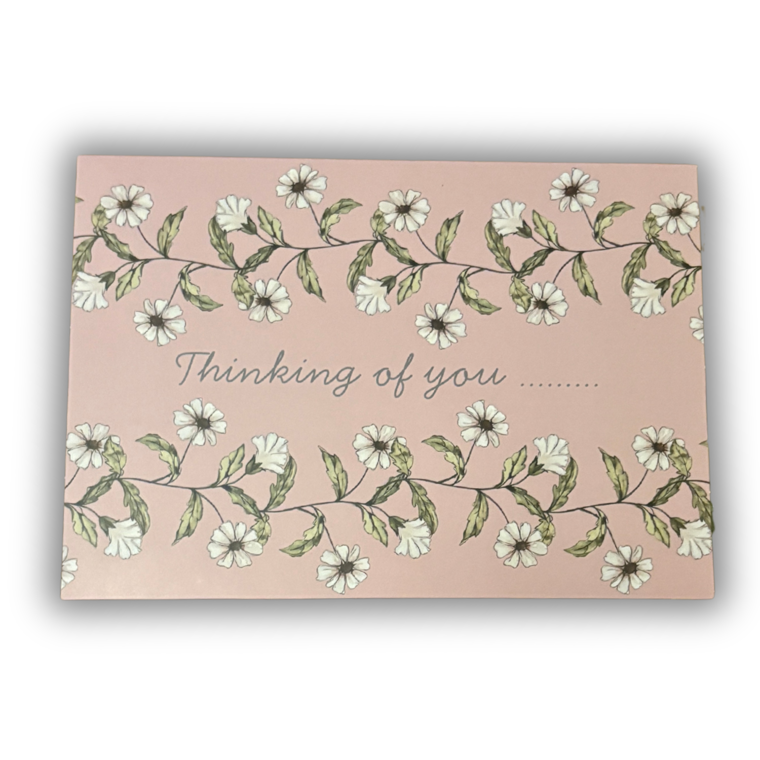 Thinking of you Greeting card - Trailing Flowers