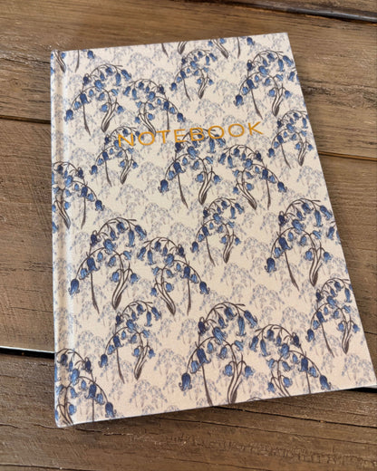 Linen Notebook - Westcott Bluebells