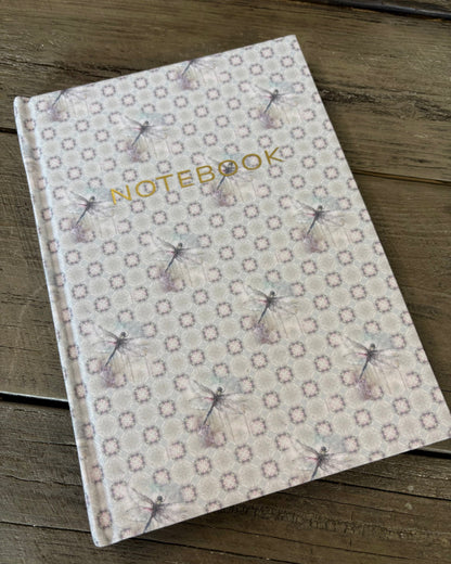 Linen Notebook - Dragonfly