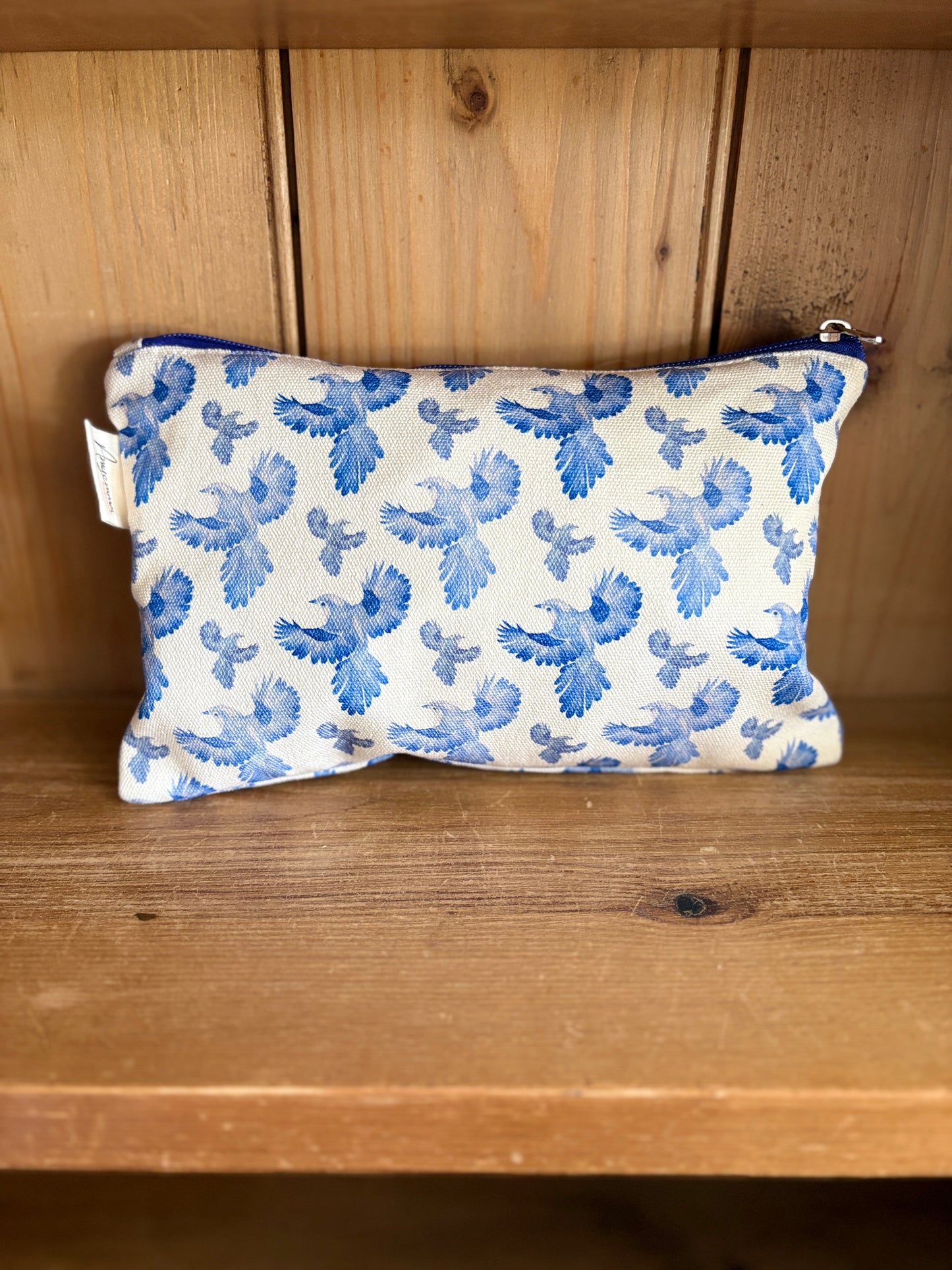 Pouch bag - Blue Bird