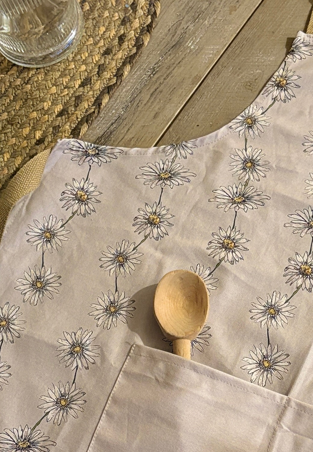Apron - Daisy Chain - Green