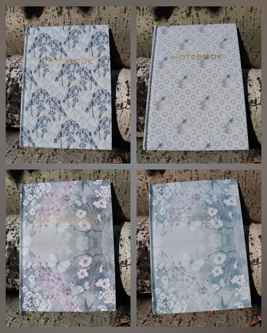 4x Linen Notebook bundle