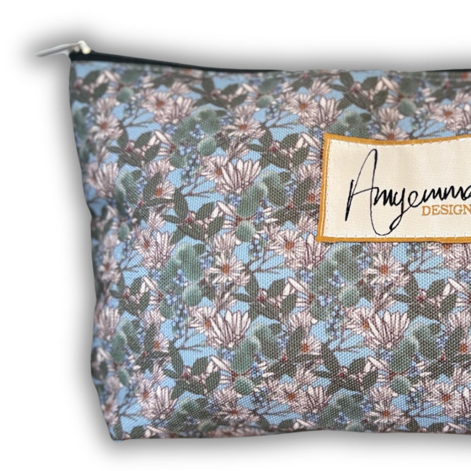 Makeup bag - Bloom and Bounty - Blue