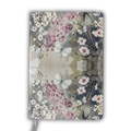 PU Leather Notebook - Cottage Garden Khaki