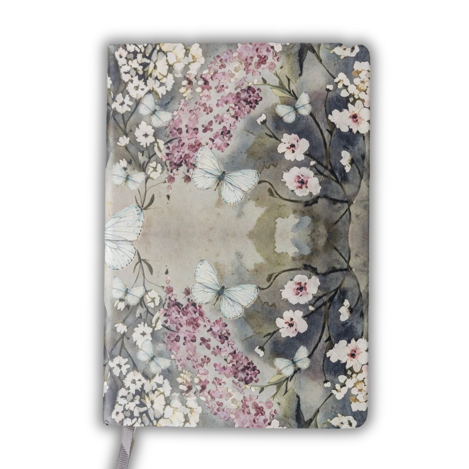 PU Leather Notebook - Cottage Garden Khaki