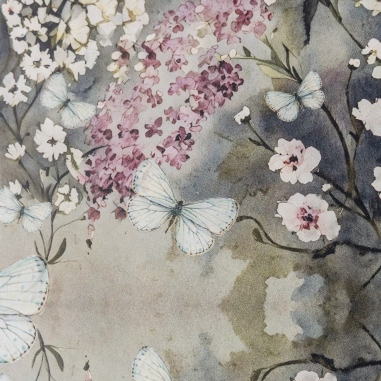 PU Leather Notebook - Cottage Garden Khaki
