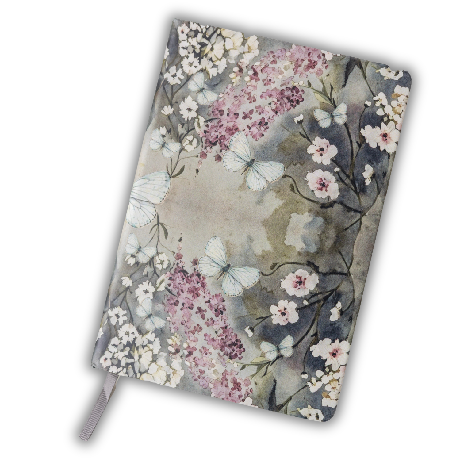 PU Leather Notebook - Cottage Garden Khaki