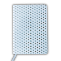 PU Leather Notebook - Ditzy Daisy - Blue