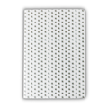 PU Leather Notebook - Ditzy Daisy - White