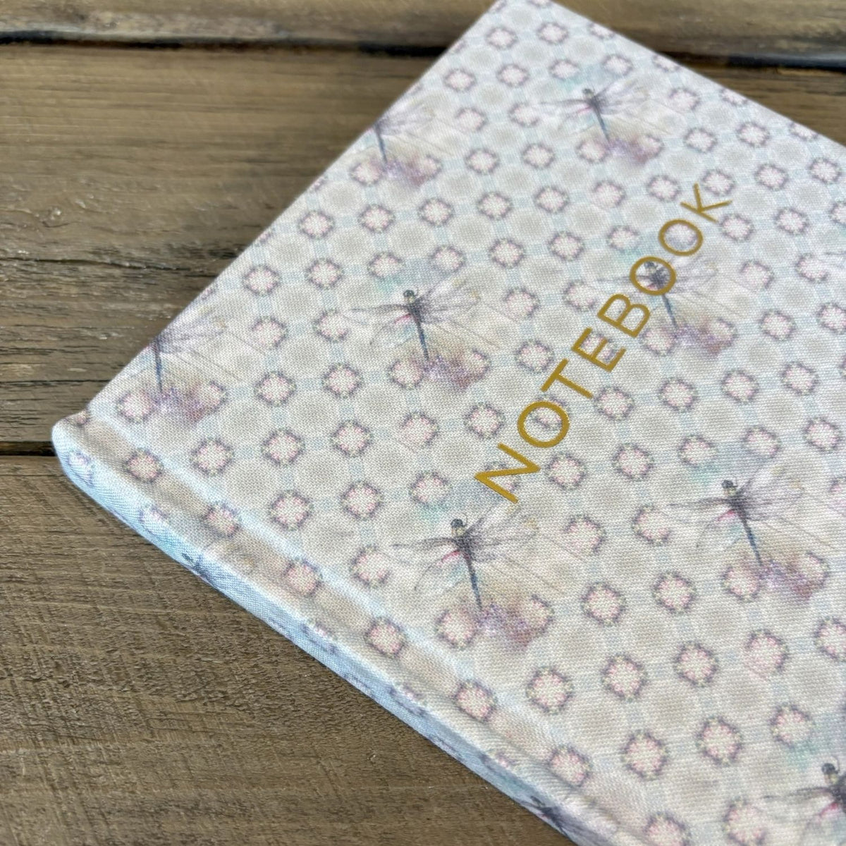 Linen Notebook - Dragonfly