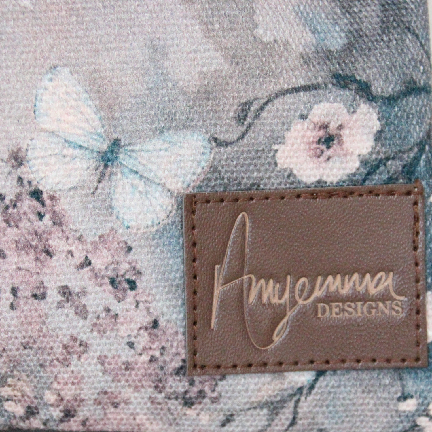 Pouch bag - Cottage Garden - Blue