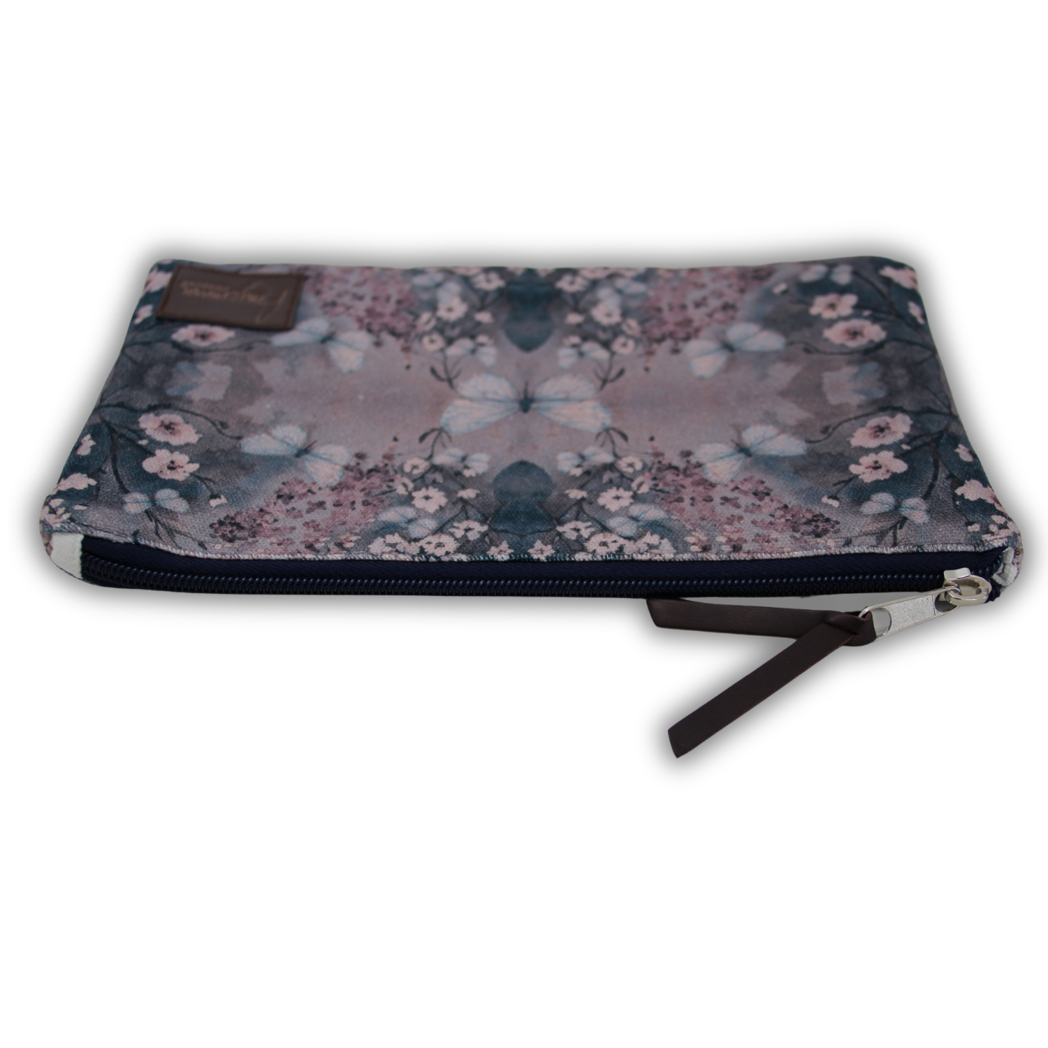 Pouch bag - Cottage Garden - Blue