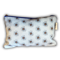 Pouch bag - Ditzy Daisy - Blue