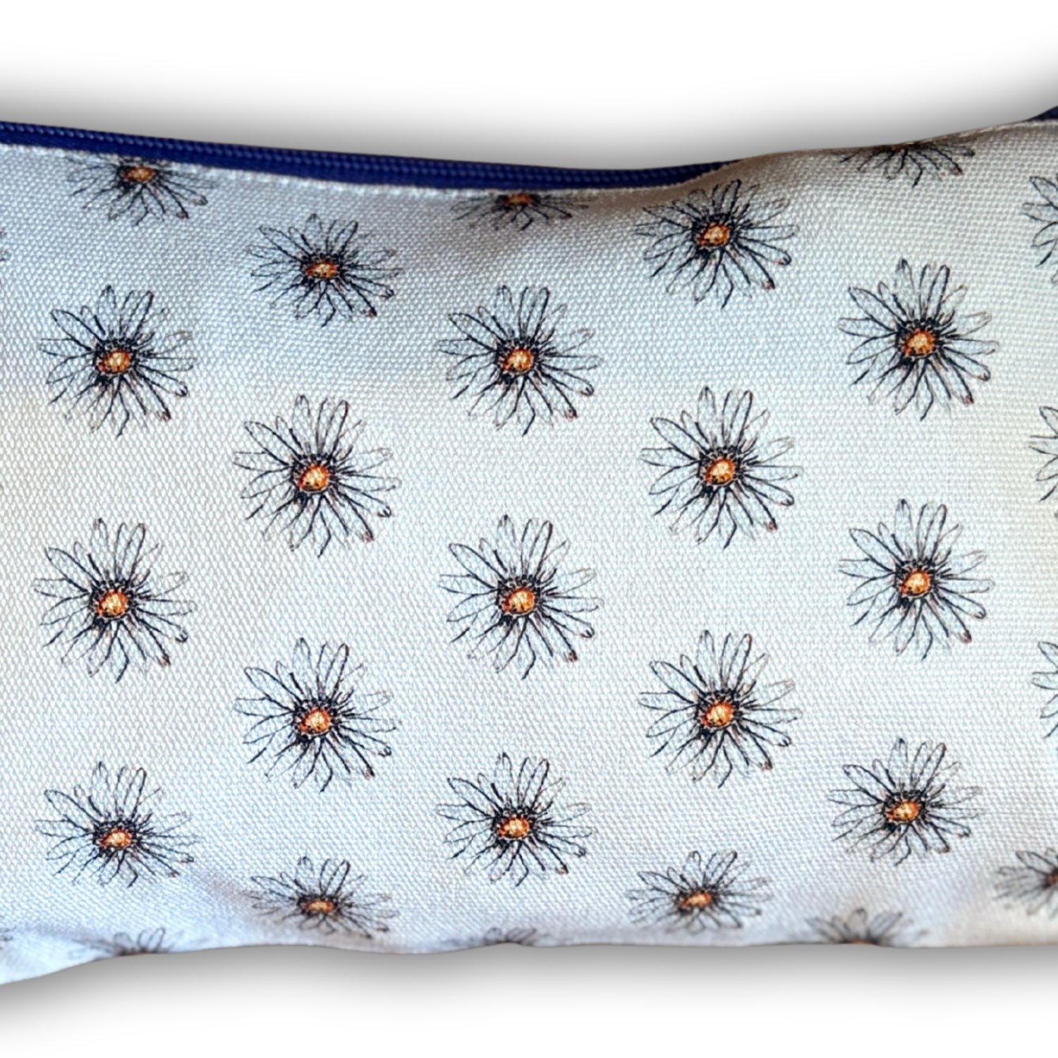 Pouch bag - Ditzy Daisy - Blue
