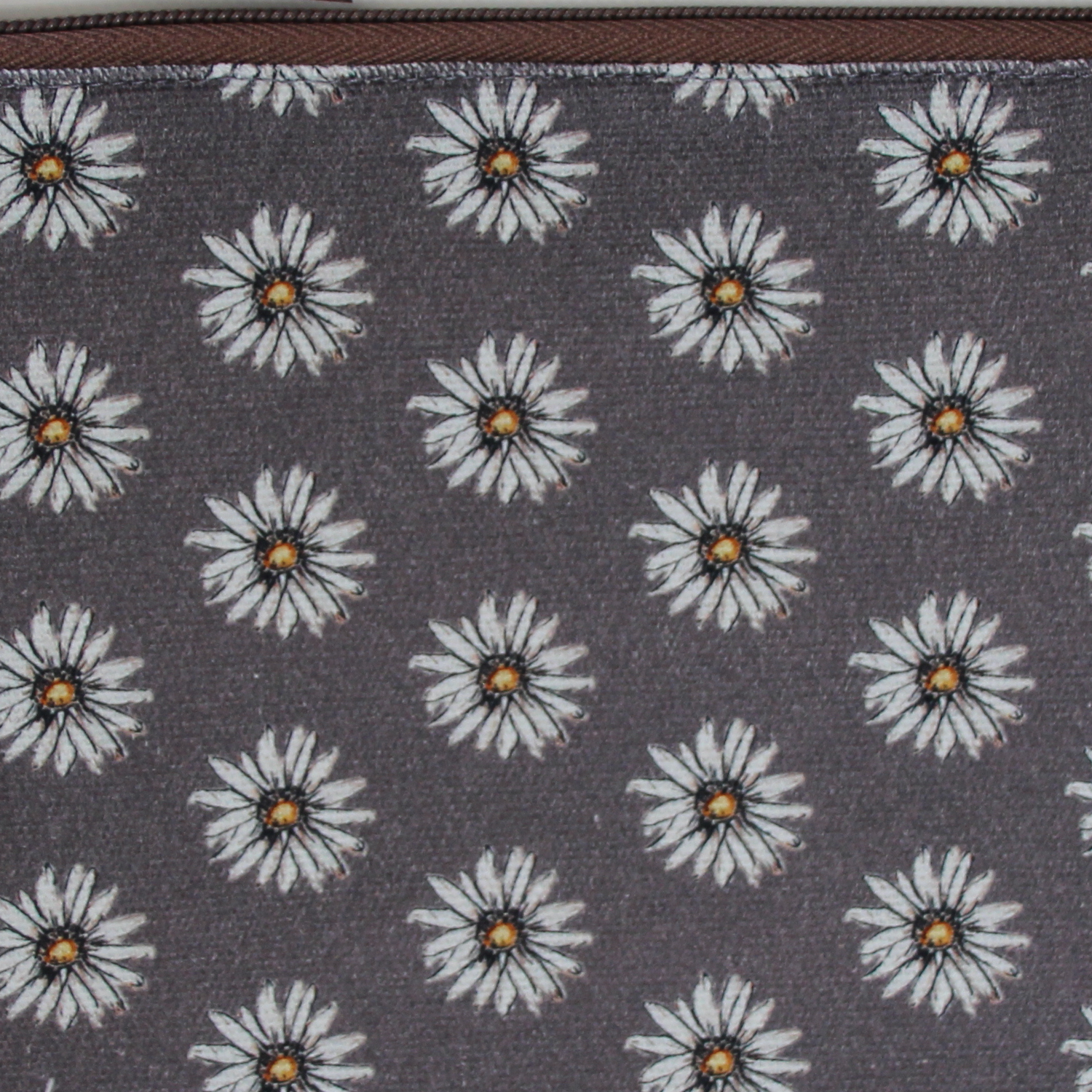 Pouch bag - Ditzy Daisy - Brown