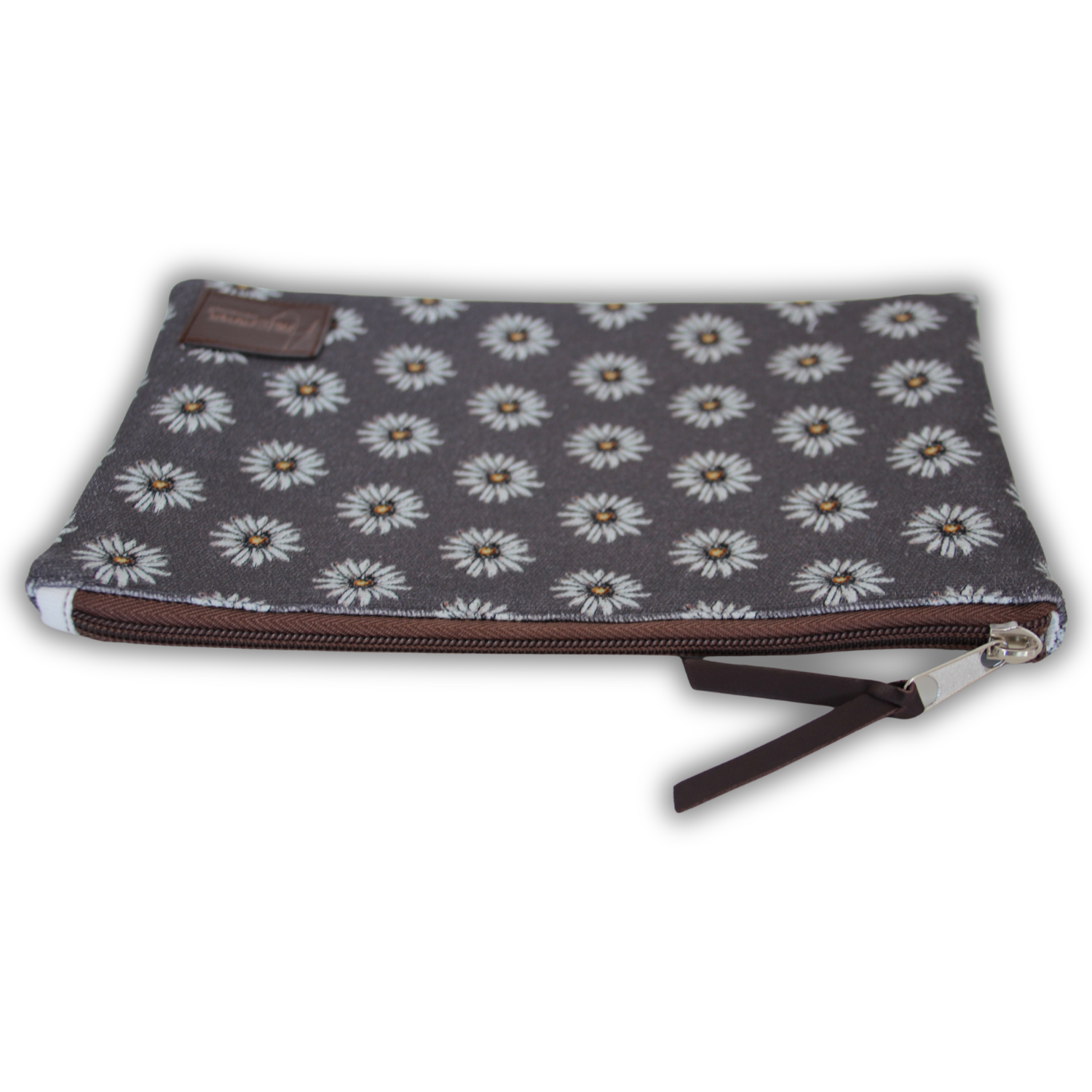 Pouch bag - Ditzy Daisy - Brown