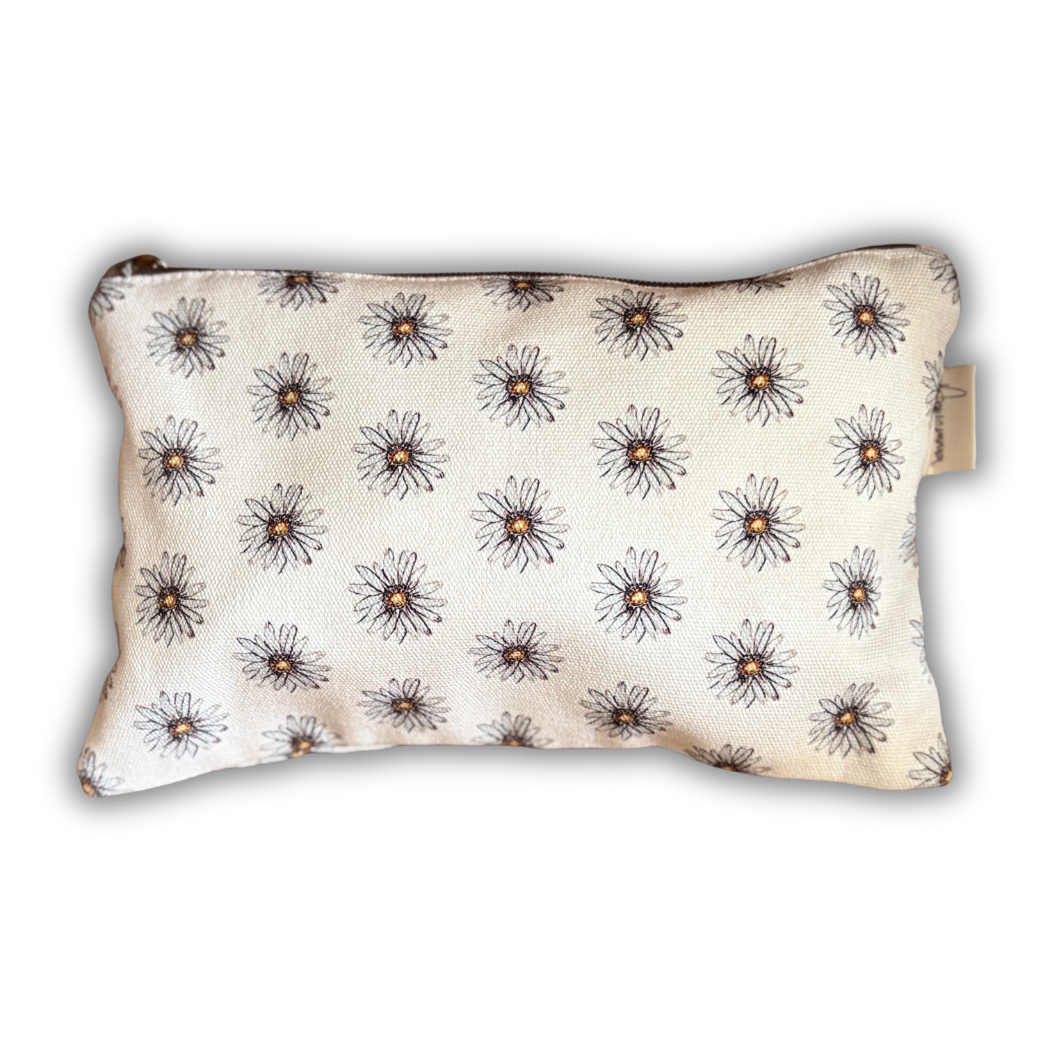 Pouch bag - Ditzy Daisy - White