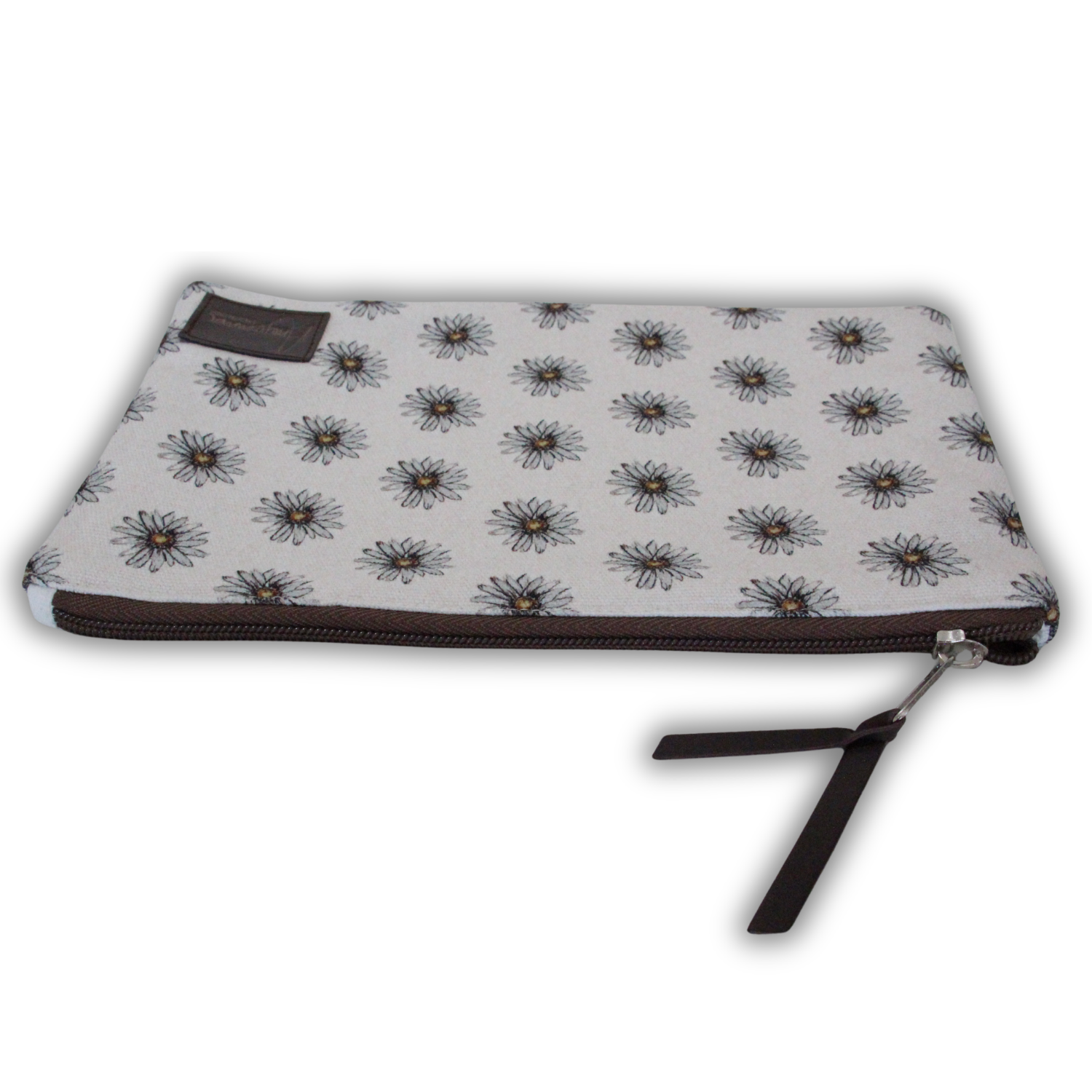 Pouch bag - Ditzy Daisy - White