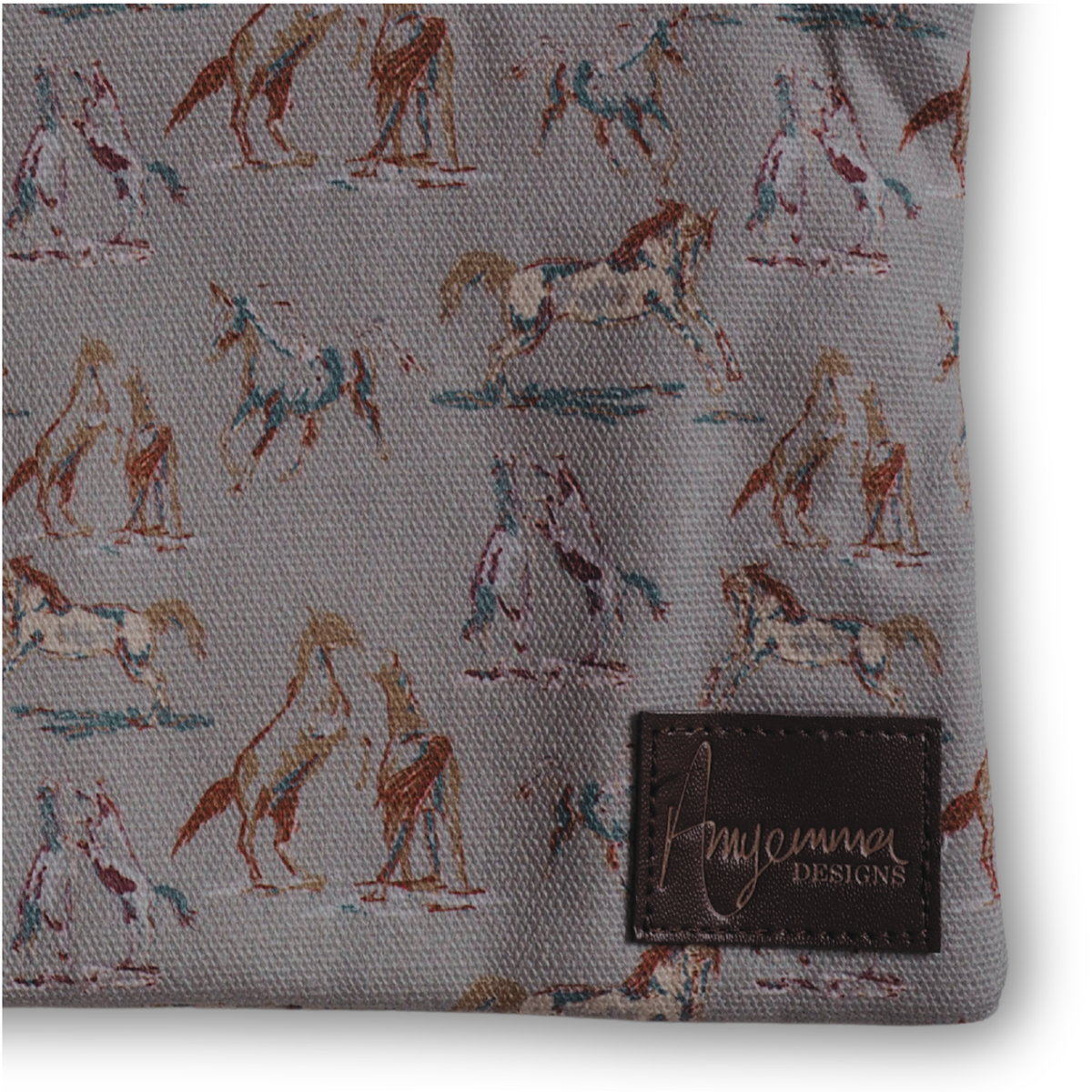Pouch bag - Spirit of the Horse - Blue
