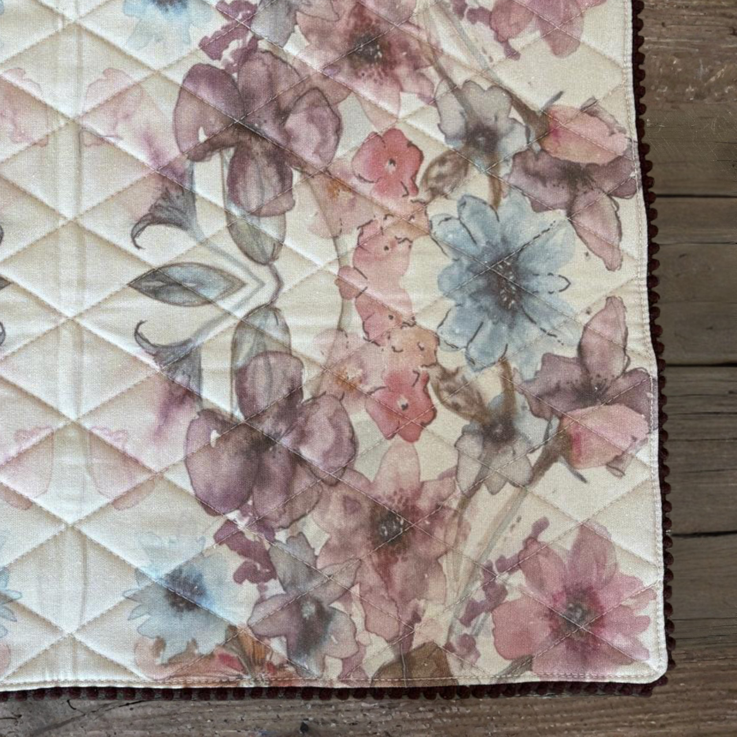 Cotton Placemat - Heritage Bloom - Scandi