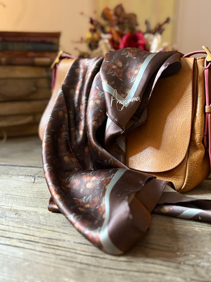 Silk Scarf 35 x 35 - Fall from Grace