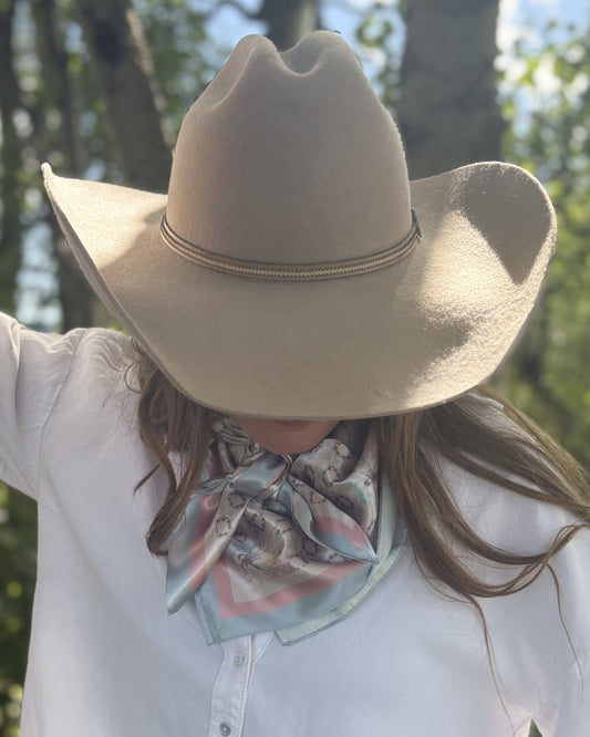 Satin Scarf 35 x 35 - Dragonfly