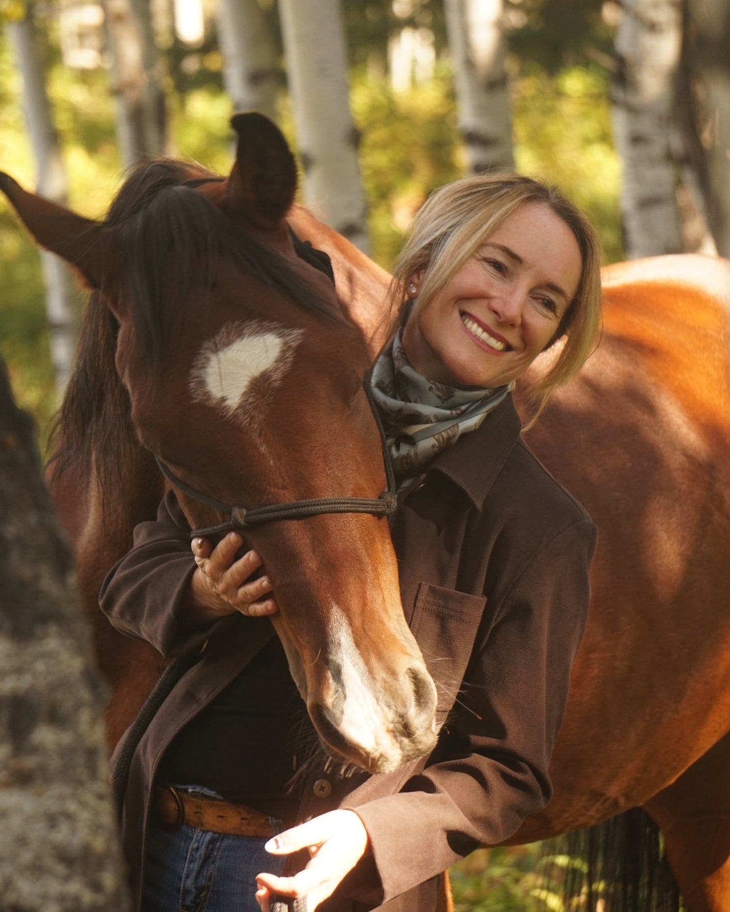 Silk Scarf 35 x 35 - The dream