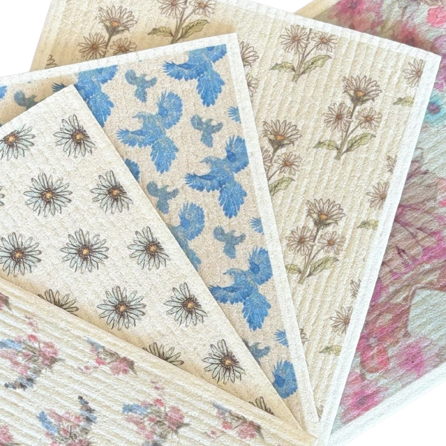Swedish Dishcloths 10 Pack - 5 Mixed designs