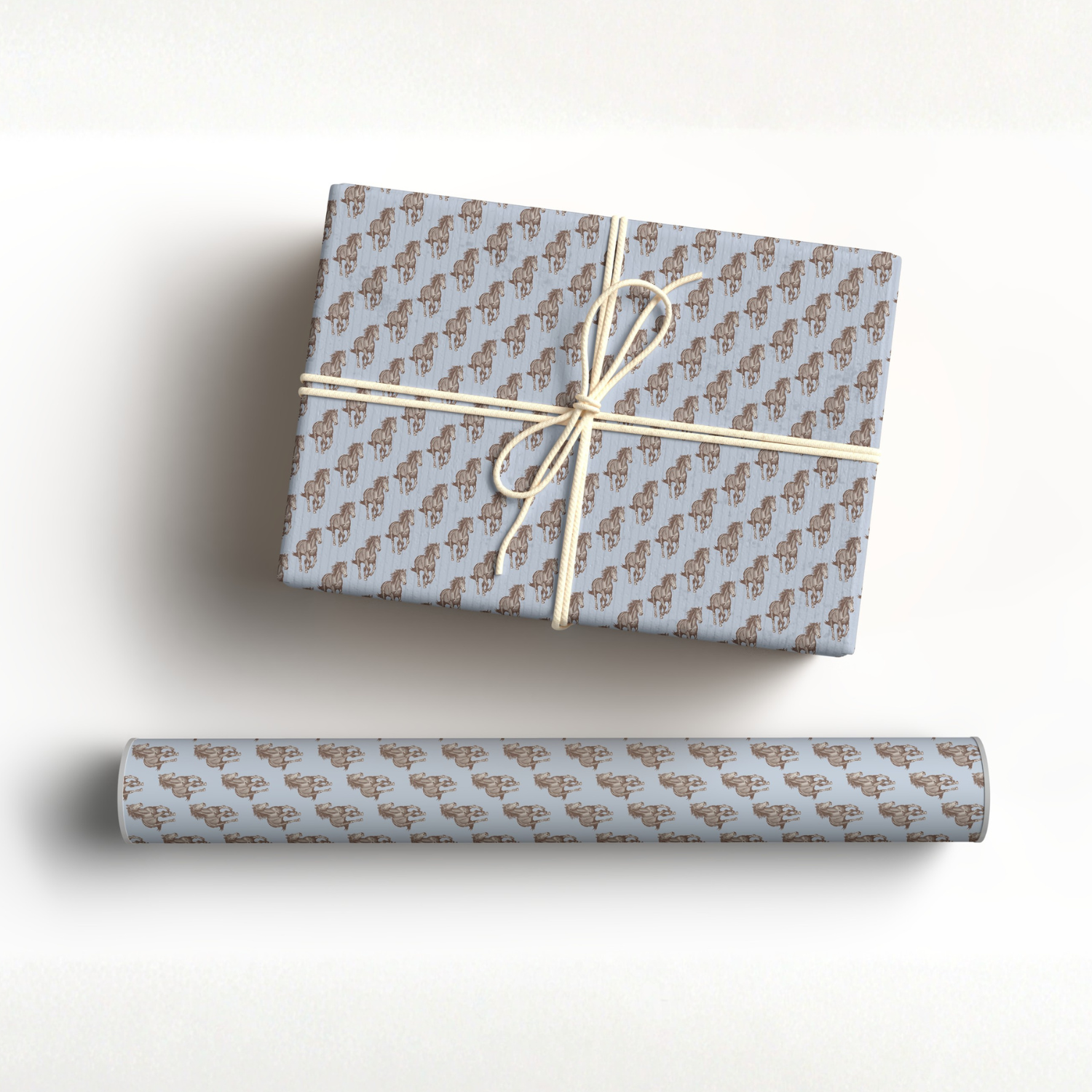 Gift wrap 4 sheets - The dream - Blue