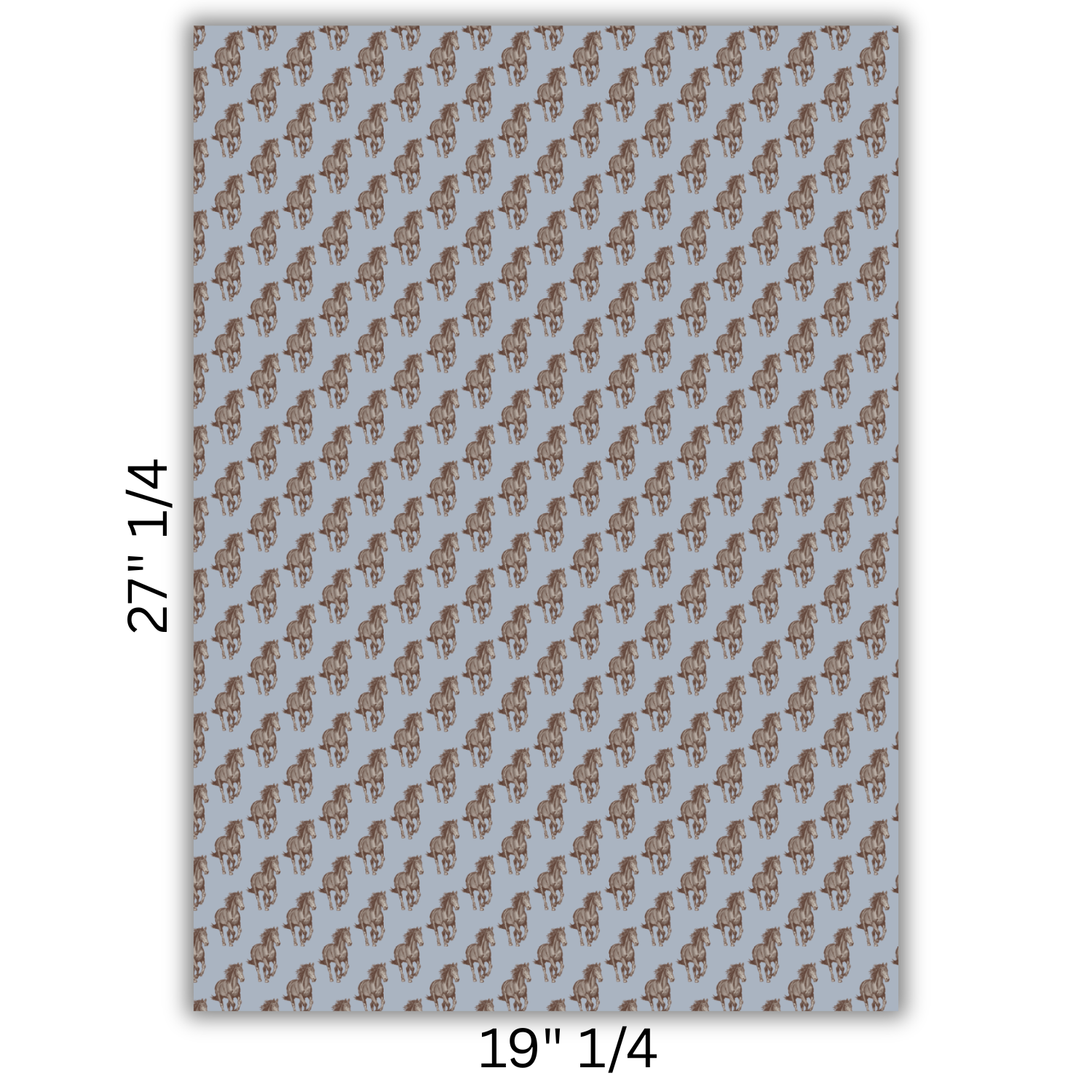 Gift wrap 4 sheets - The dream - Blue