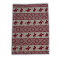 Tea towel cotton crepe - Rodeo Queen - Red