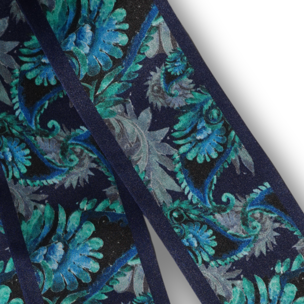 Twilly - Painted Paisley - Navy