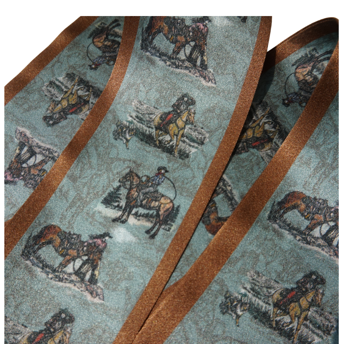 Twilly - Sage and Saddle - Turquoise
