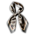 Silk Scarf 35x35" - Astride at Dawn - Brown