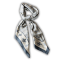 Silk Scarf 35x35" - Rodeo Queen - Blue