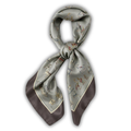 Silk Scarf 35x35" - Spirit of the Horse - Blue