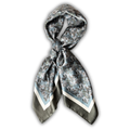 Silk Scarf 35x35" - Bloom and Bounty