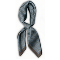 Cotton-Silk blend Scarf - 38in  - Winterfell - Storm Blue