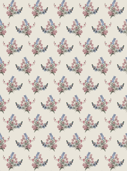 Wavy Notebook - Wildflower Posy