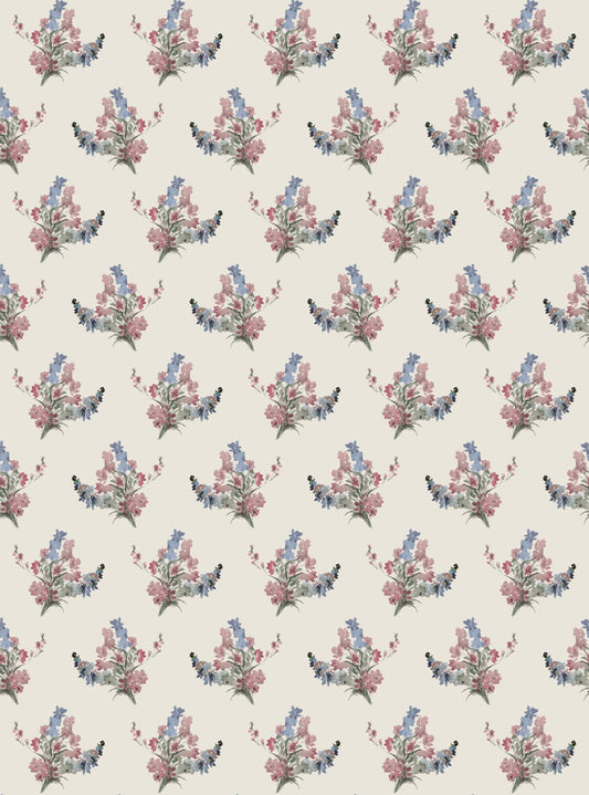 Wavy Notebook - Wildflower Posy